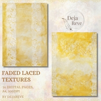 Дигитална хартия - Faded Laced Textures