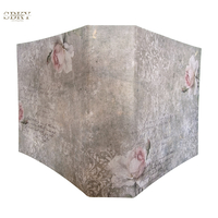 Bookbinding Canvas “Faded Roses & Letters” – 25x60 cm