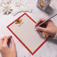 Christmas Letter to Santa and Holiday Notes - In English