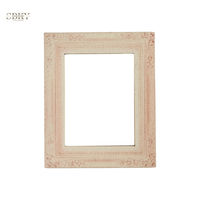 Chipboard vintage pink frame,  