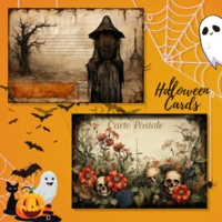 Digital Halloween Cards