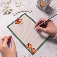 Christmas Letter to Santa and Holiday Notes - In English