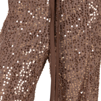 Sequins caramel pants