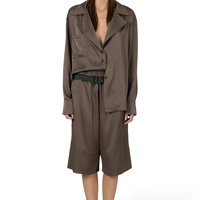 SIENNA SATIN SHIRT