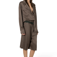 SIENNA SATIN BERMUDAS