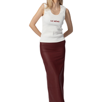 LE MÊME ribbed top