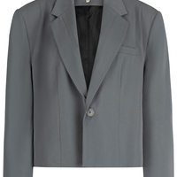Salma Grey Oversize Blazer