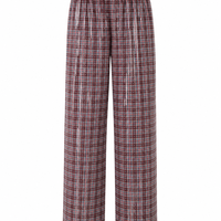 WET CHECKERED PANTS