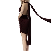 CARMEN DRAPED DRESS