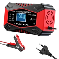 Смарт Импулсно Зарядно за Акумулатори 12v 12A / 24v 6A EU Standart