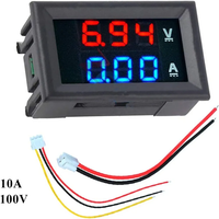 Волтметър / Амперметър 100v 10A