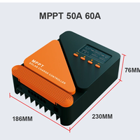 60a MPPT соларно зарядно - соларен контролер 12/24 v