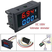 Волтметър / Амперметър 100v 10A