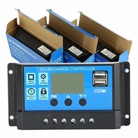 30А PWM Соларен Контролер - Lead Acid , Lifepo4 , LiIon , AGM ....