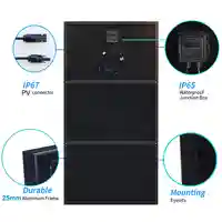 150w монокристален соларен панел 24v