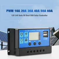 30А PWM Соларен Контролер - Lead Acid , Lifepo4 , LiIon , AGM ....