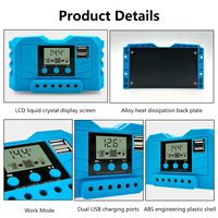 30А PWM Соларен Контролер - Lead Acid , Lifepo4 , LiIon , AGM ....
