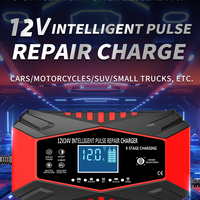 Смарт Импулсно Зарядно за Акумулатори 12v 12A / 24v 6A EU Standart