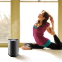 Небулизиращ мобилен дифузер Диамант, черен