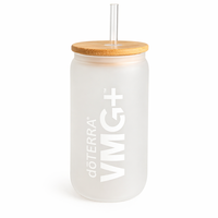 Стъклен буркан за напитки VMG+ – doTERRA (300 мл)