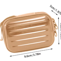 Портативен калъф-чанта за отливки 2мл от етерични масла с 12 гнезда
