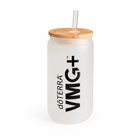 Стъклен буркан за напитки VMG+ – doTERRA (300 мл)