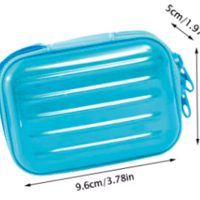 Портативен калъф-чанта за отливки 2мл от етерични масла с 12 гнезда