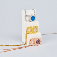 Eclipse - kолие с арома дифузер от 18-каратово злато