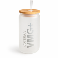 Стъклен буркан за напитки VMG+ – doTERRA (300 мл)