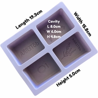 Силиконова форма за сапуни doTERRA