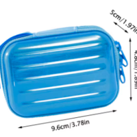 Портативен калъф-чанта за отливки 2мл от етерични масла с 12 гнезда