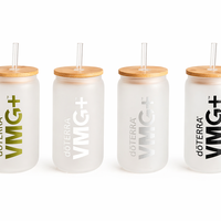 Стъклен буркан за напитки VMG+ – doTERRA (300 мл)