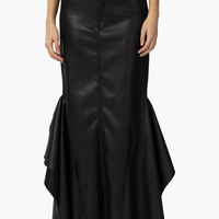 Cienna leather skirt