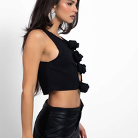 FLAMME CUT OUT TOP