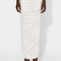 Judde Draped Skirt In Ivory
