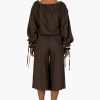 Caìa balloon blouse