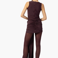 Beaune burgundy dress