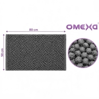 Постелка Omexa антрацит, релефна