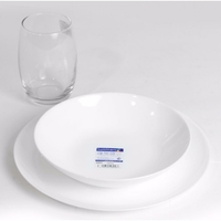 Luminarc Diwali-Дълбока чиния 20 см.бяла 1бр.