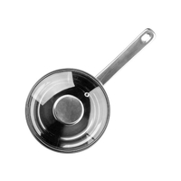 Касерола 1.5 литра стъклен капак 16х9.5см.