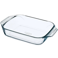 Тава правоъгална с дръжки 4л.PYREX