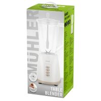 Блендер Muhler MB-155, 500W, 1.5 л, пласт.кана, сив