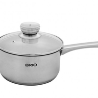 Касерола Brio Metalica-18см.нер.стомана