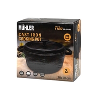 Тенджера Muhler Tika MR-2048CI 20x10cm, 2L, чугун
