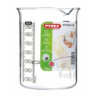 Градуирана чаша PYREX 750 мл от боросиликатно стъкло