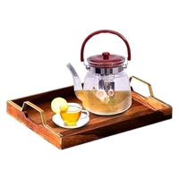 Чайник стъкло 1.1л.