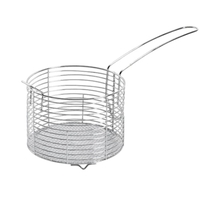 Тенджера с кошница за пържене Bohmann BH 1667FR, 3.4 л, 18 см, Индукция, Инокс