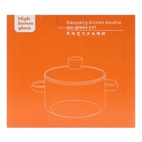 Тенджера стъкло с капак 1.8л.