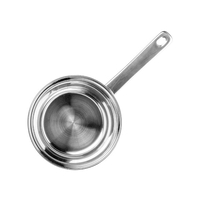 Касерола 1.5 литра стъклен капак 16х9.5см.