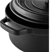 Тенджера Muhler Tika MR-2448CI NEW 24x10.5cm, 3.4L, чугун